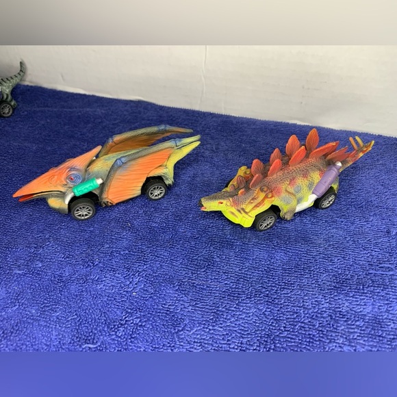 Kids Pull-Back Dinosaur Car Toy Dinosaur Party Favor Game Dino Toy Birthday Gift - Picture 4 of 10